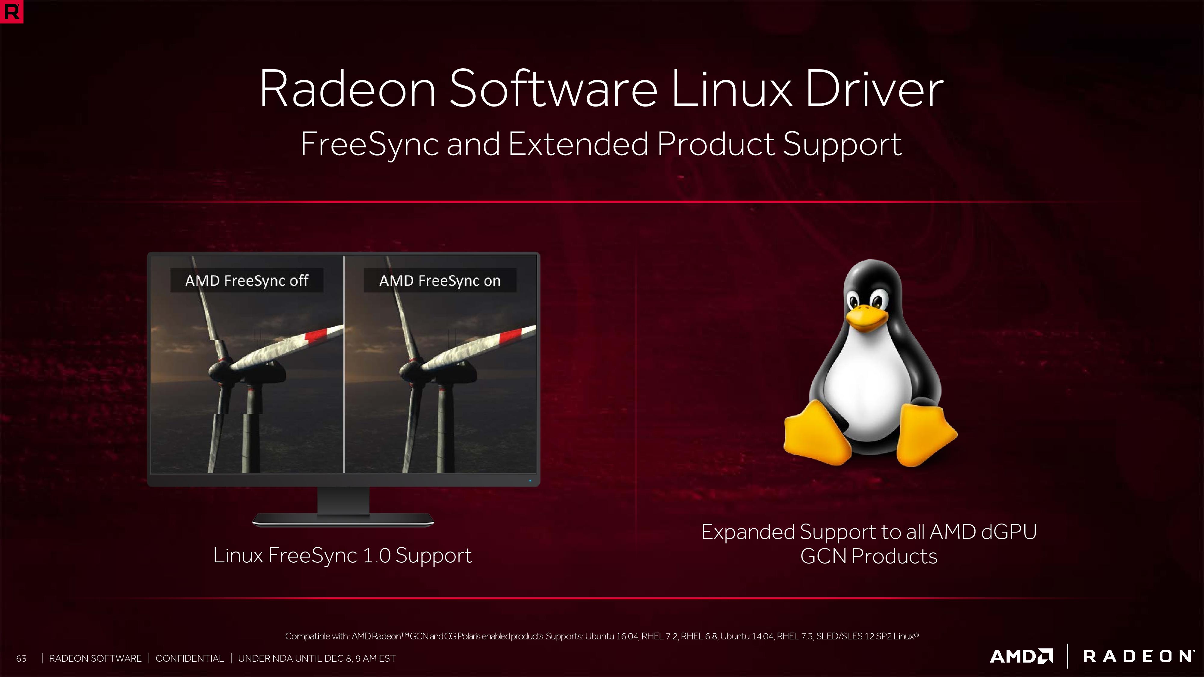 Radeon best sale software linux